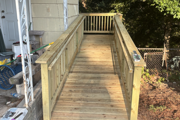 A ramp!
